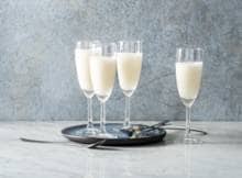 Met alcoholvrije mousserende wijn kan iedereen meegenieten van een ijskoude sgroppino!