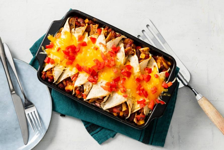 Burrito met kipstuckjes-image
