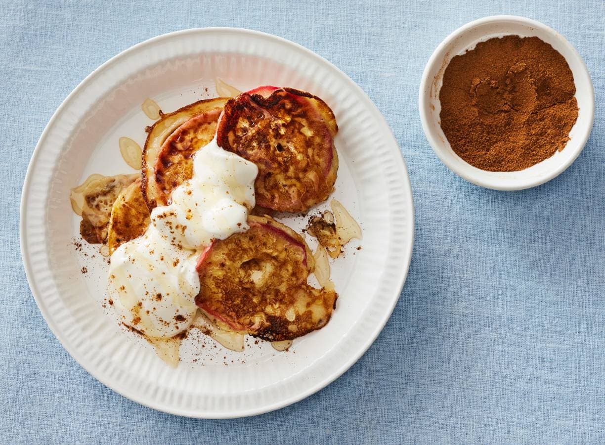 Appel Yoghurt Pannenkoeken Recept Allerhande Albert Heijn