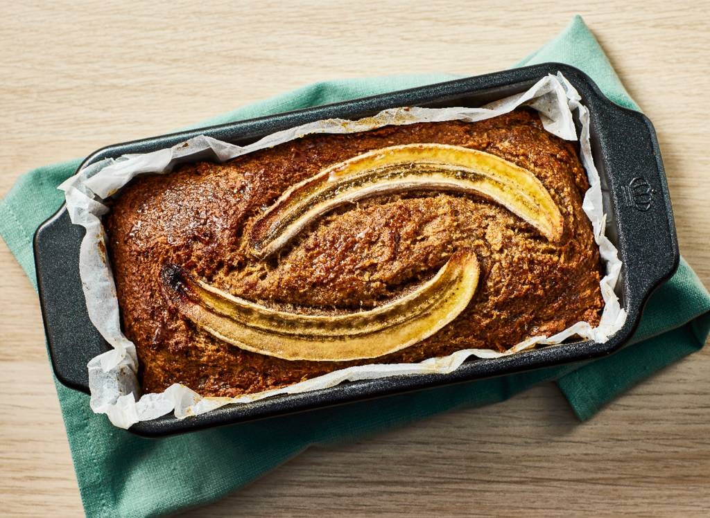 bananenbrood in bakvorm