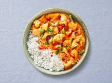 'Indiase tandoori' maak je met kip, rijst en het verspakket van Albert Heijn! Gevuld met bloemkool, sperziebonen en paprika wordt deze maaltijd gegarandeerd genieten.