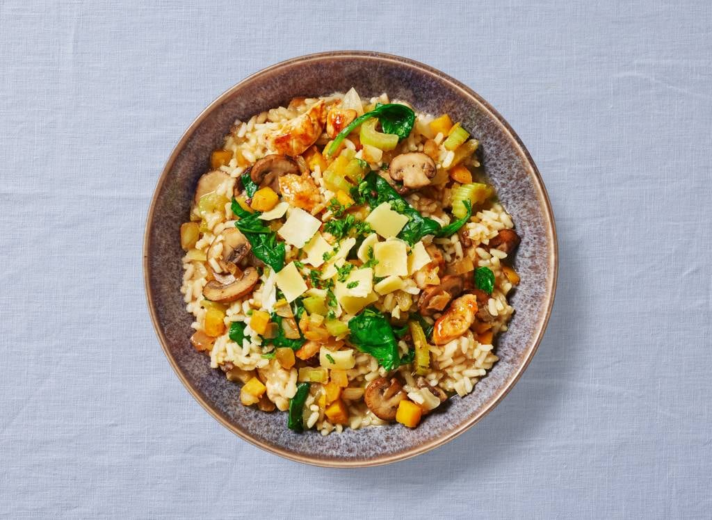 AH verspakket paddenstoelenrisotto recept - Allerhande | Albert Heijn