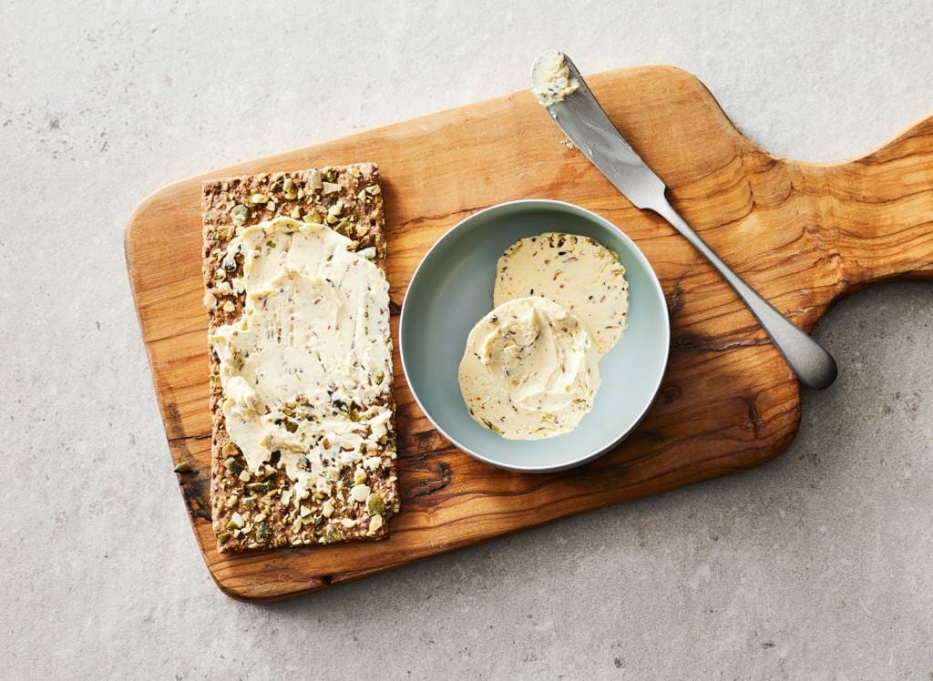 Vegan 'boter' met geroosterde specerijen recept Allerhande Albert