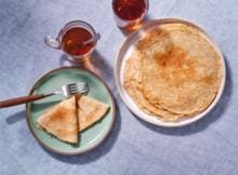 Een lekker ontbijt of een verrukkelijke lunch, van deze volkoren pannenkoeken krijg je geen genoeg!