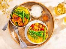 Romige kip madras met gele rijst van Verstegen (advertentie)