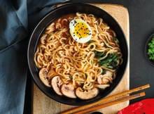 Shin ramyun noedels van Nongshim (advertentie)