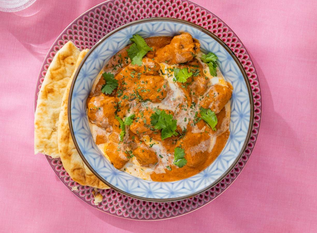 Murg makhani (butter chicken)