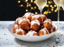 Weleens stralende oliebollen gezien? Wij presenteren u: snelle oliebollen met glitterglazuur. Ideaal voor oud en nieuw!