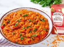 Koken met Heinz Tomato Frito: smaakvolle rode linzen geïnspireerd op Indiase dahl.