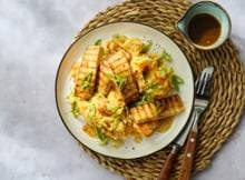 De vegetarische variant van de Hollandse hutspot. Zonder worst, mét tofu.