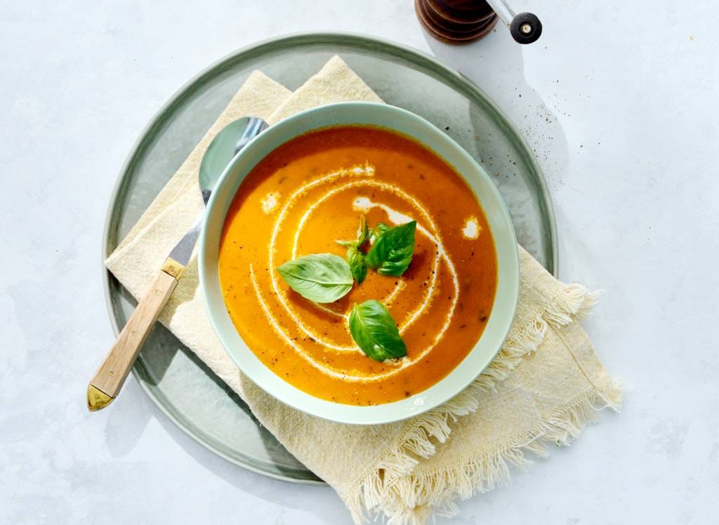 Italiaanse tomatensoep met mascarpone recept - Allerhande | Albert ...