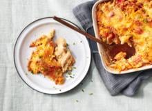 Voor een pasta uit de oven moet je bij London zijn. Voor deze herfstige ovenschotel gaat hij aan de slag met pompoen en twee soorten kaas. 