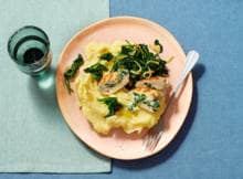 Een avg'tje maar dan net even wat uitgebreider. Voor het oog dan. Want deze gevulde kipfilet met puree heb je toch al in een halfuur op tafel getoverd.