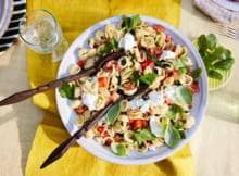 Tover de Italiaanse zomer op je bord met pasta fredda. Deze koude pastasalade is simpel maar zó smaakvol. Olijfolie, knoflook, citroen en groene kruiden zijn de enige smaakmakers die je nodig hebt. 