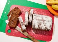 Giorgia bakt minstens een keer in de week een bananenbrood. Zo maak je in een keer je overgebleven bananen op en heb je altijd een tussendoortje bij de hand.