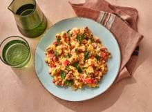 Bruine bonen stamppot