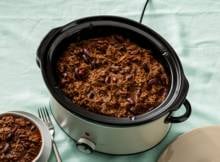 Chili con carne uit de slowcooker