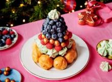 Zo feestelijk om je dessert (op school) te serveren in de kerstboompes!