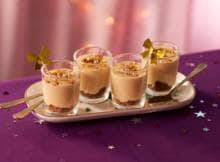 Amuseglaasje met speculaasroom