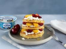 Pannenkoeken met cottagecheese van Philadelphia (advertentie)