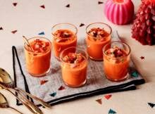 Tomatensoepje in glas