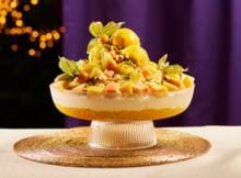 Vegan mango-kokos-kerstdessert