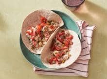 Denk vooruit: volkoren wraps met tonijn en gegrilde paprika