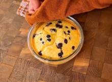 Lemon poppyseed pancake bowl