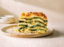 Lasagne met spinazie en ricotta uit de airfryer