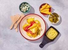 Klassieke Zwitserse raclette