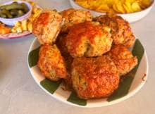 Augurk-cheddar scones van Veggilaine