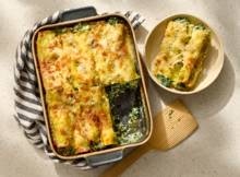 Cannelloni met spinazie en ricotta