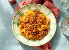 Ragu bolognese met tagliatelle