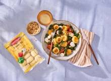 Gevulde gnocchi met mozzarella en tomaat (advertentie)