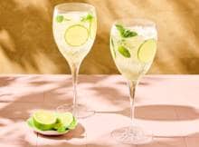 Martini spritz met limoen en munt (advertorial)