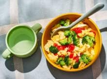 Roerei met tomaat met broccoli - 8 tot 12 maanden (Opperdepop)